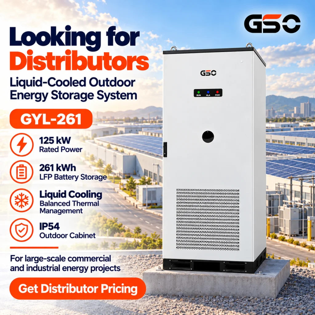 GYL-261 Liquid-Cooled Outdoor Integrated Cabinet