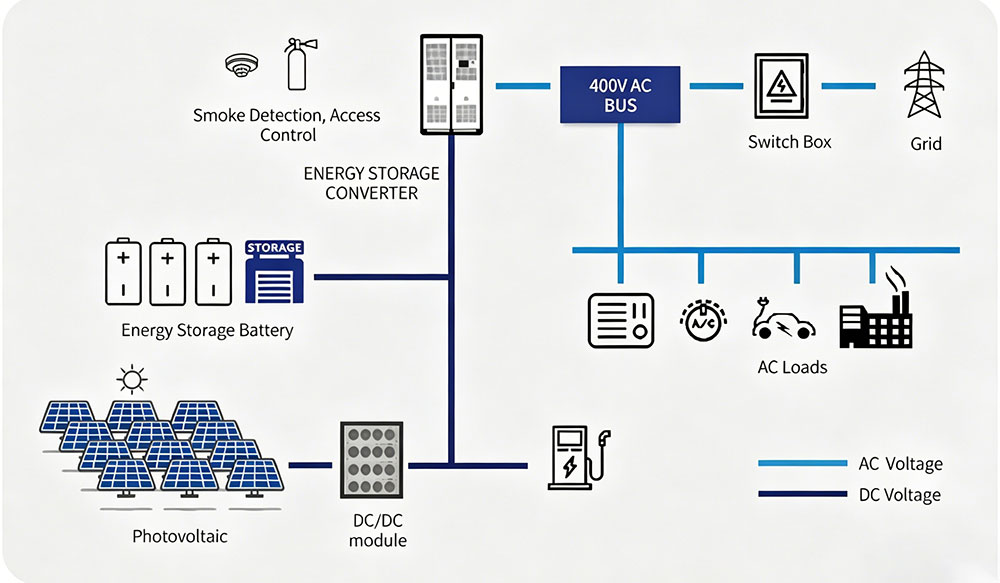 Container System Topology Diagram